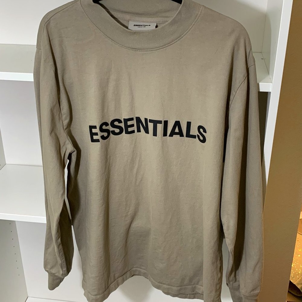 Essentials Fear Of God Long Sleeve, Size M